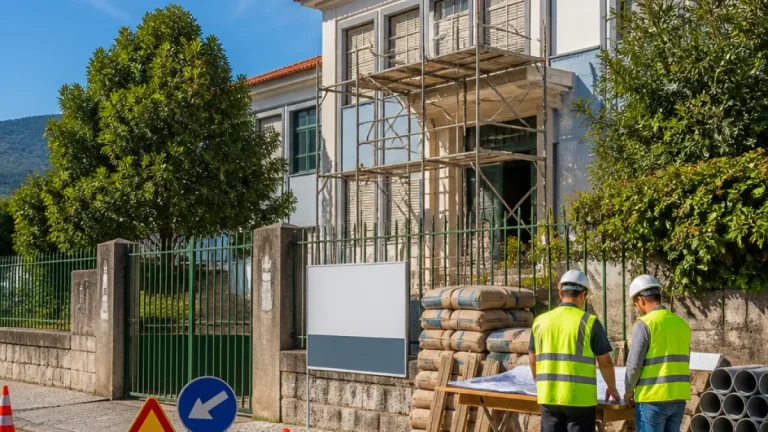 Câmara de Vila Real lança concurso de 339,8 mil euros para obras em nove escolas do concelho
