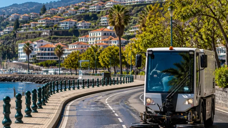Câmara do Funchal reforça limpeza nas zonas do Rali da Madeira com equipa de cerca de 12 trabalhadores