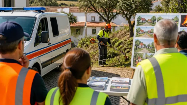 Campanha em Castelo Branco reforça autoproteção contra incêndios rurais junto das populações