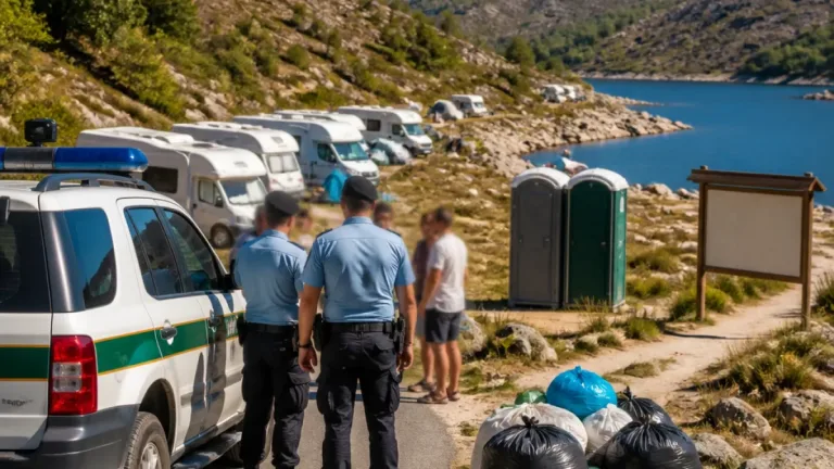 Campistas e comerciantes do Gerês contestam fiscalizações da GNR em Terras de Bouro
