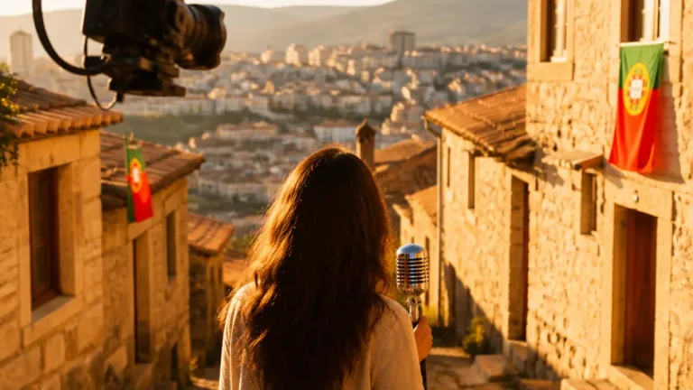 Cantora com raízes na Lousa lança hino de apoio à seleção e destaca herança local