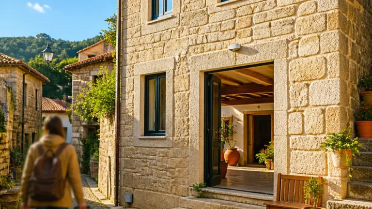 Casa ancestral em Gata reabre como alojamento local mantendo traços rústicos