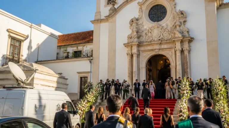 Casamento em Faro reúne várias figuras do futebol português na Ordem Terceira