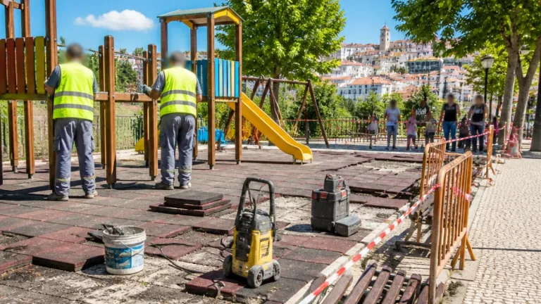 Castelo Branco lança manutenção faseada em 25 parques infantis para reforçar segurança