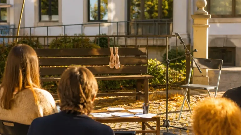 Catarina Câmara debate dança e prisões no Jardim do centro cívico de Castelo Branco
