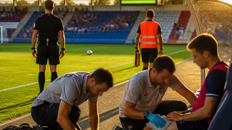 Chaves: árbitro principal substituído ao intervalo e auxiliar recebeu assistência durante jogo
