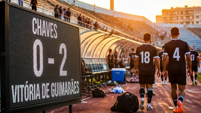 Chaves perde com Vitória de Guimarães e falha acesso à final do Torneio de Verão