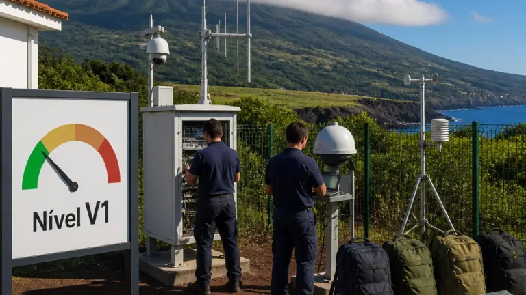 CIVISA eleva alerta vulcânico no Pico para V1 — sem indicação de erupção iminente