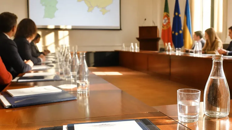 Coimbra estabelece parceria com agência regional de Kiev para projetos comuns