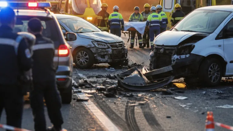 Colisão na Marinha Grande deixa cinco feridos, três em estado grave