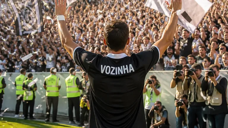 Colo-Colo obtém exceção para Vozinha usar alcunha nas camisolas e apresenta-o à multidão