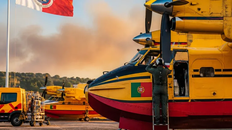 Comandante de Santarém integra missão portuguesa contra incêndios em França