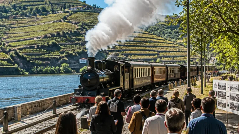 Comboio Histórico do Douro põe em cena compromisso com o futuro do Alto Douro Vinhateiro