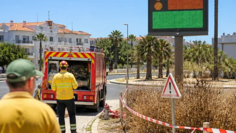 Concelhos do Algarve, incluindo Faro, entre os riscos máximos de incêndio com subida de temperaturas