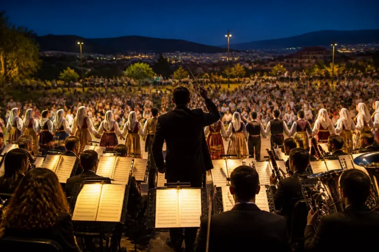 Concerto de Verão da Banda da Covilhã leva centenas ao Parque de S. Miguel, na Covilhã