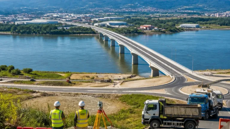 Concluída nova ponte sobre o Lima em Viana do Castelo: obra PRR de 21 milhões pronta para auditoria