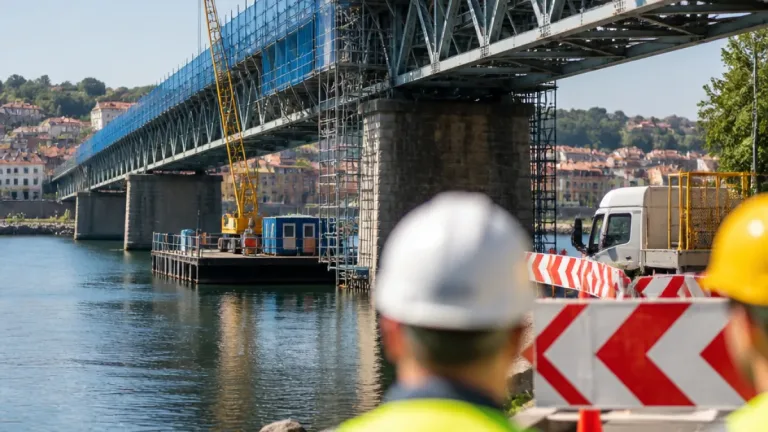 Concurso de 7,5 milhões para reforço da Ponte Eiffel em Viana do Castelo arranca com prazo de 570 dias