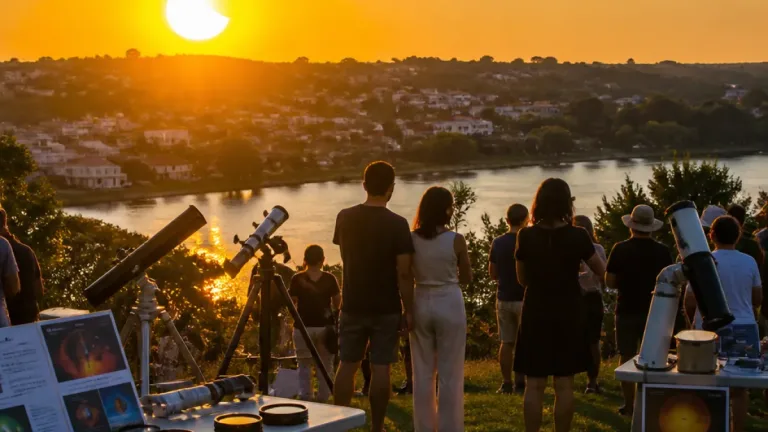 Constância promove sessão de observação do eclipse parcial do Sol em 12 de agosto