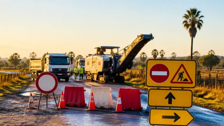 Corte da E.M.517-2 em Alegrete a partir de 3 de agosto devido a repavimentação