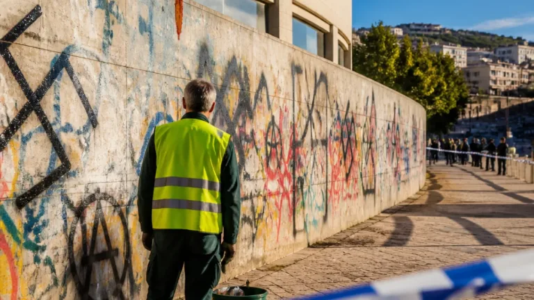 Covilhã apresenta queixa-crime após vandalismo com mensagens de ódio em espaços públicos