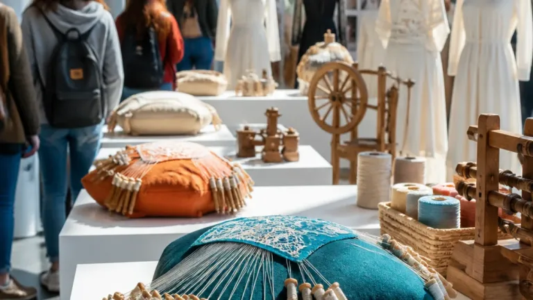 Covilhã: Estudantes da UBI levam o Design de Moda ao encontro da Renda de Bilros de Peniche