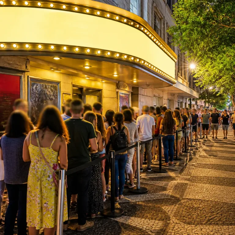 Lotação à vista: fila de dezenas para ver 'O Beijo no Asfalto' no Gláucio Gill