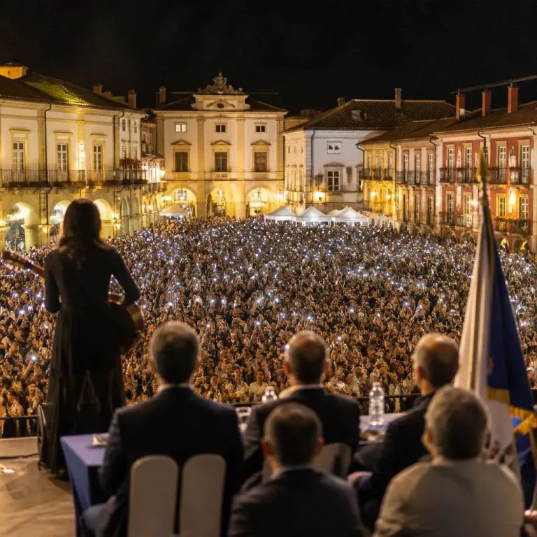 Áurea leva cerca de 2 000 pessoas ao Largo do Mercado na Festa da Cultura de Melgaço