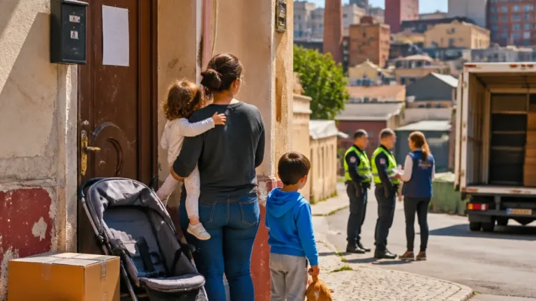Despejo em Marvila acende críticas: família com dois menores ficou sem habitação municipal