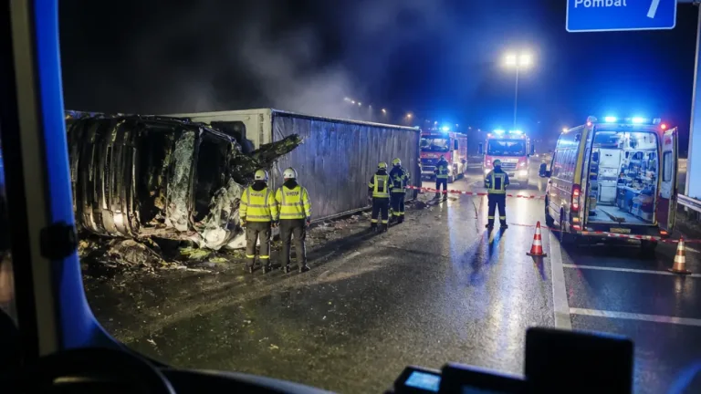 Despiste de camião no IC8 provoca morte junto a Pombal