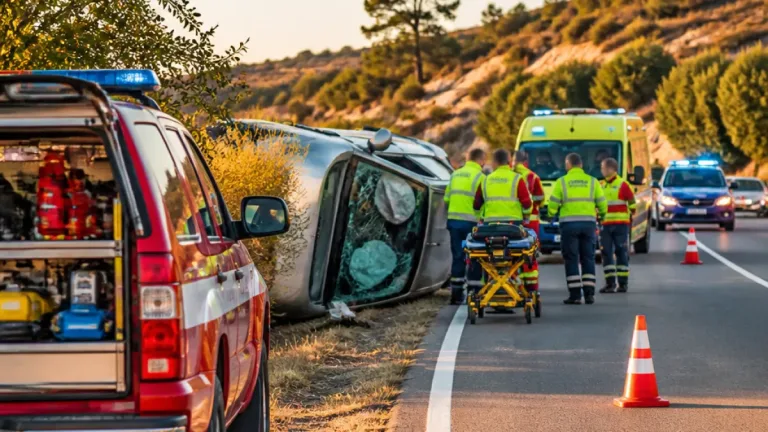 Despiste na EN103 junto a Vinhais deixa três feridos, dois em estado grave