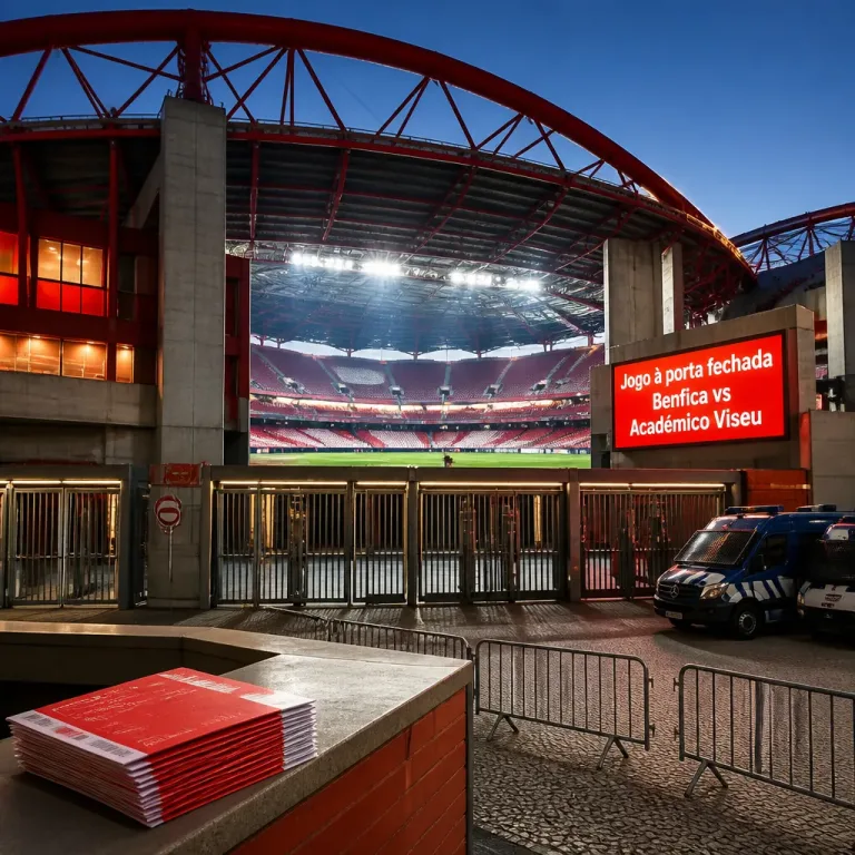 Benfica disputa 1.ª jornada frente ao Académico Viseu à porta fechada e recorre esgotado