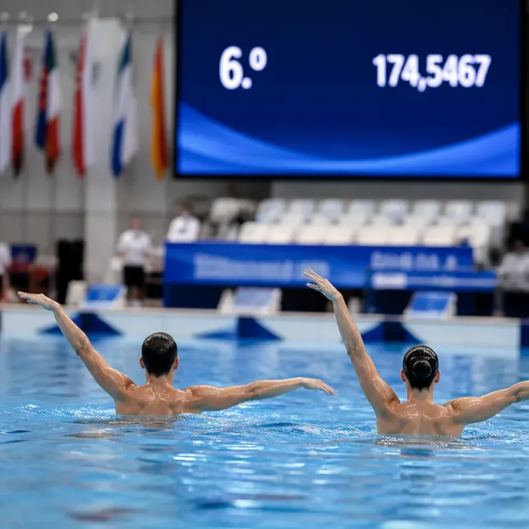 Dueto técnico misto garante sexto lugar para Portugal nos Europeus de natação artística