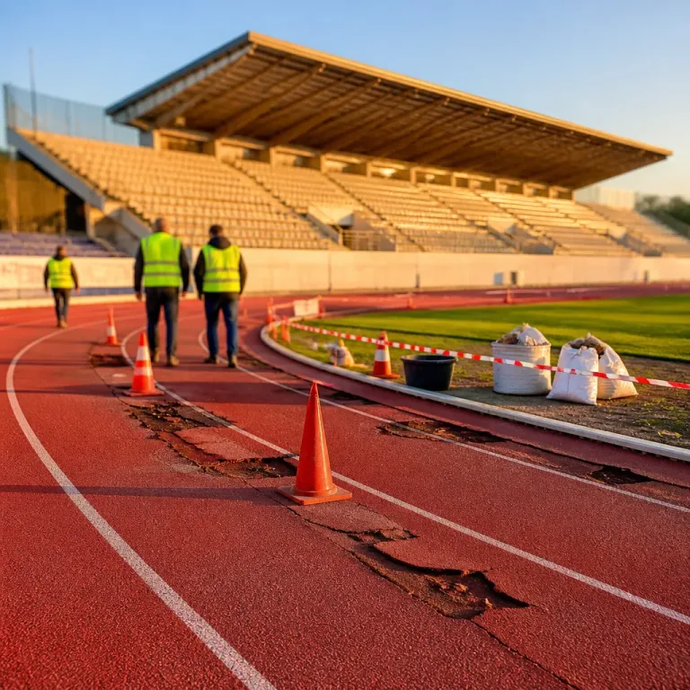 Pista do Dr. Magalhães Pessoa volta a sofrer danos após evento com mais de 8 000 participantes