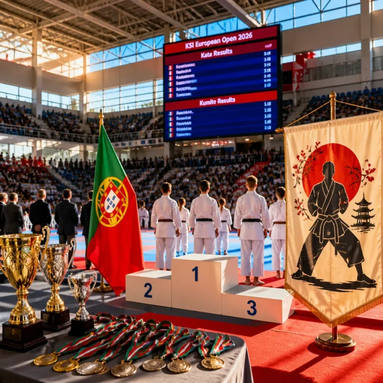 Dojo Samurai soma quatro medalhas no KSI European Open e destaca-se em Leipzig