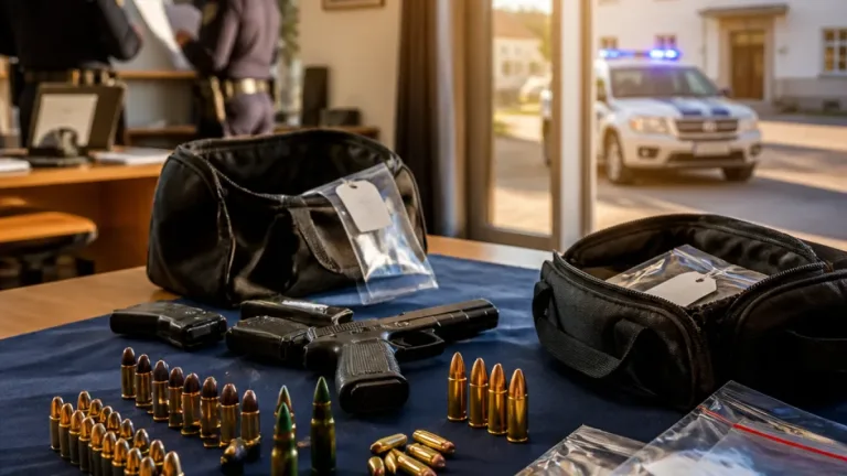 Detenção em Ílhavo por posse ilegal de arma apreende munições e expõe investigação por ameaças