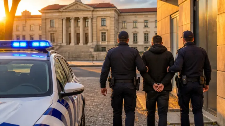 Detido em flagrante: suspeito de violência doméstica fica em prisão preventiva em Leiria