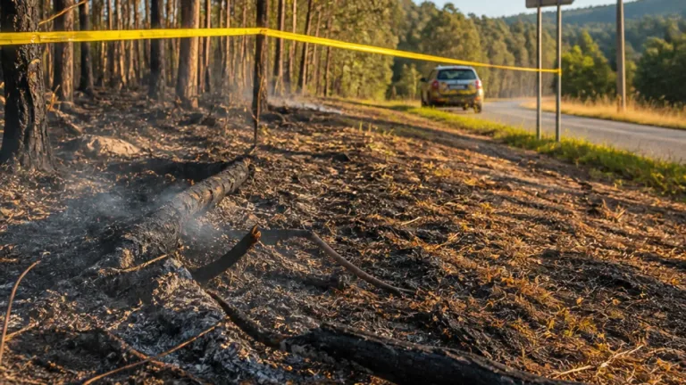 Detido em Vila Nova de Poiares suspeito de atear três incêndios florestais