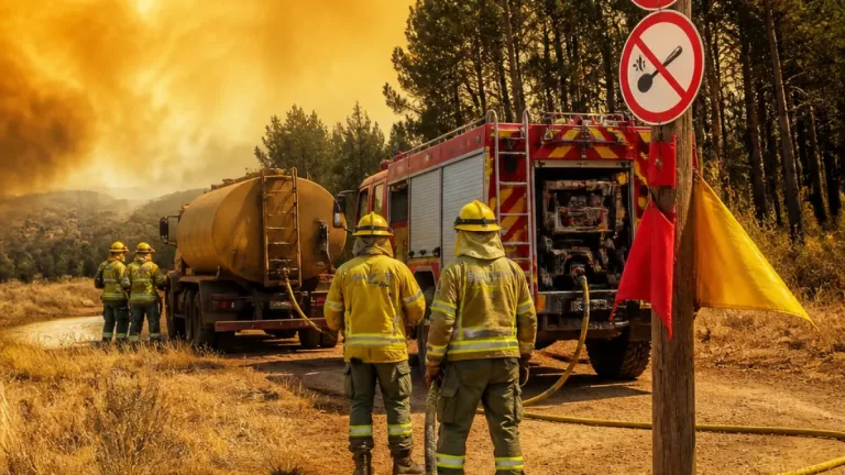 Distrito de Castelo Branco em alerta máximo face ao risco extremo de incêndio