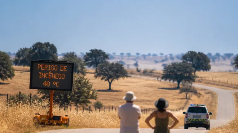 Distrito de Évora sob risco máximo de incêndio com máximas a rondar os 40.ºC