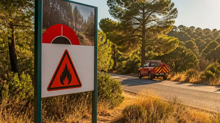 Distrito de Faro com concelhos em perigo máximo de incêndio rural