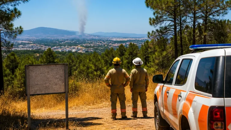 Distrito de Faro em perigo máximo de incêndio enquanto o país enfrenta calor extremo