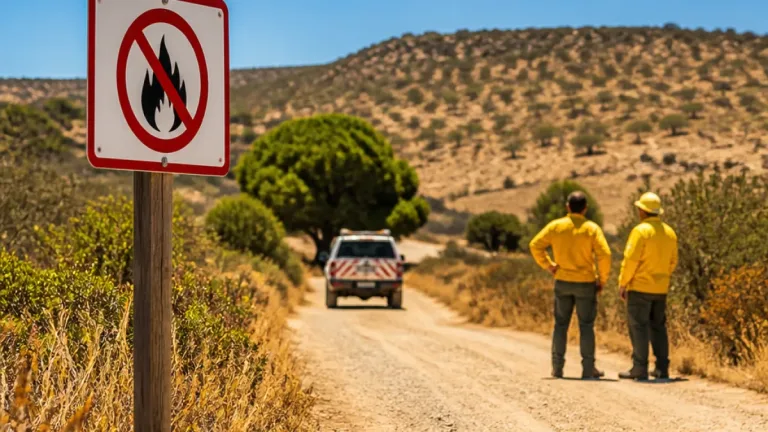 Distrito de Faro em risco máximo de incêndio rural com máximas até 34°C