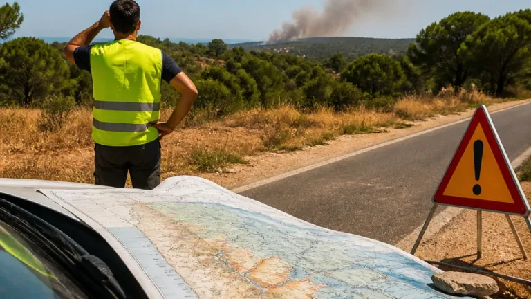 Distrito de Faro entre concelhos em perigo máximo de incêndio com calor e vento previstos
