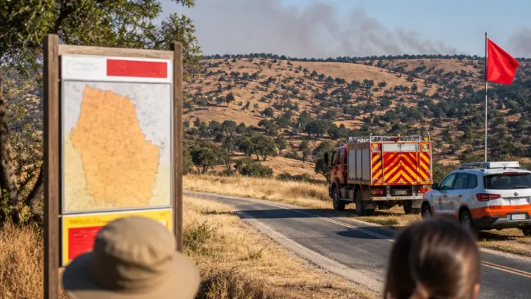 Distrito de Portalegre entre áreas com risco máximo de incêndio; população deve manter precauções