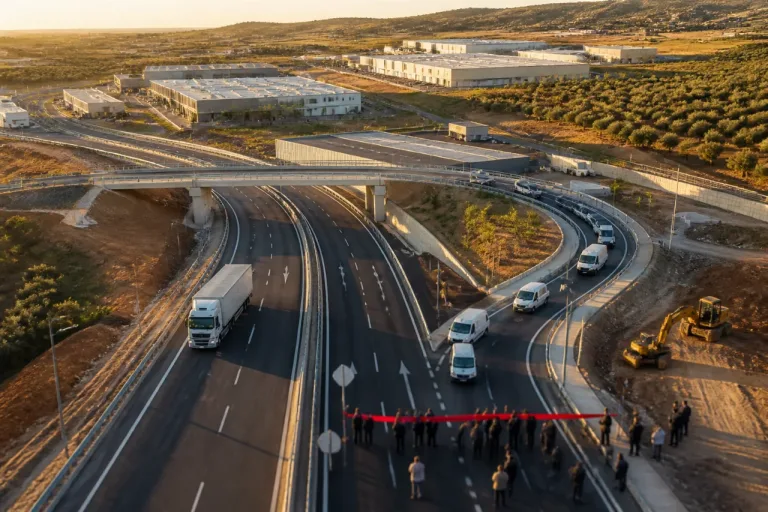Ligação direta da A8 à área empresarial de Torres Vedras abre vias para potenciar exportações