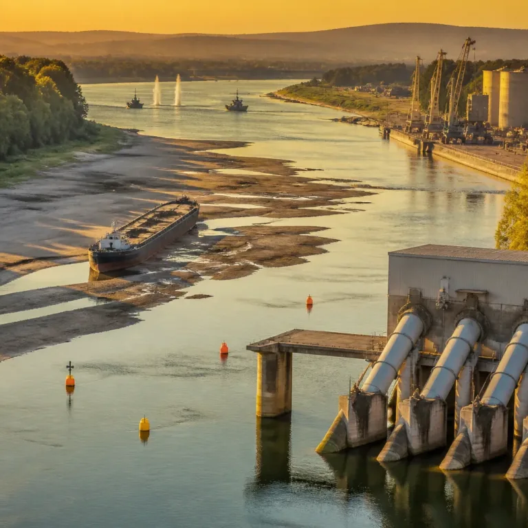 Seca na Europa central ameaça produção eléctrica e transporte fluvial; custos podem atingir €2 mil milhões