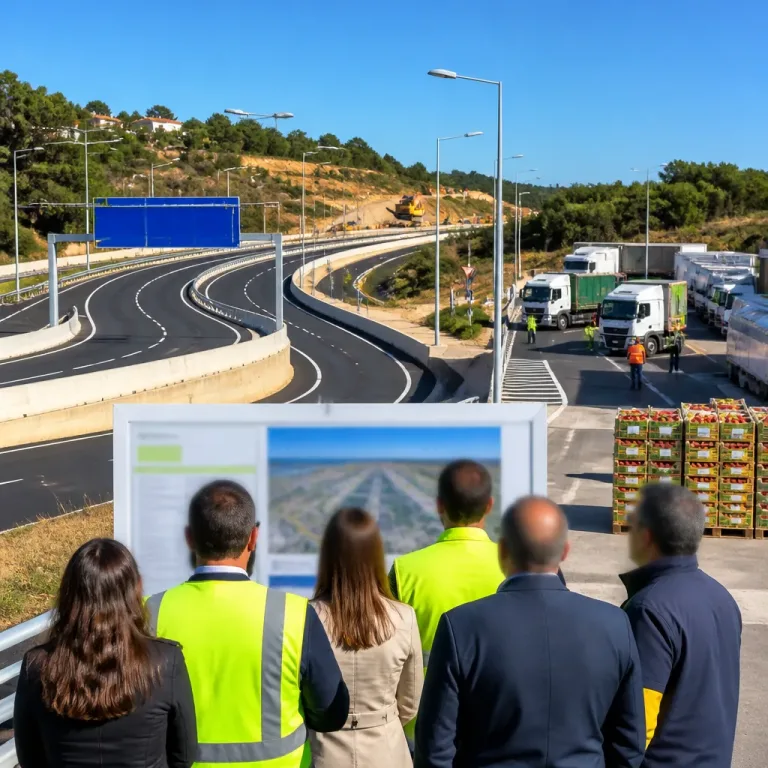 Nova variante entre A8 e Área Empresarial das Palhagueiras reforça logística e aposta exportadora