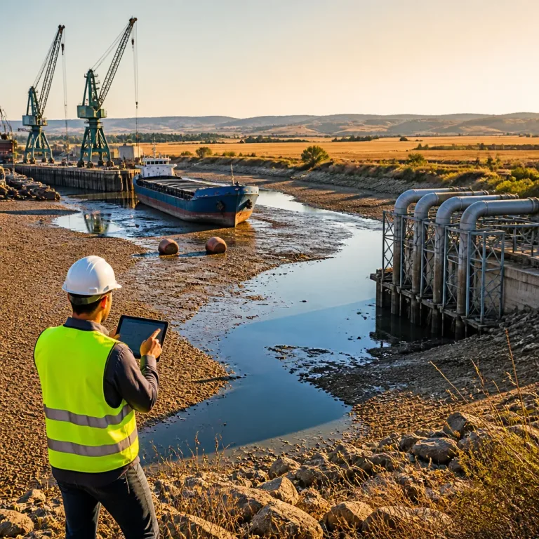 Seca extrema nos grandes rios europeus põe em causa energia, logística e colheitas