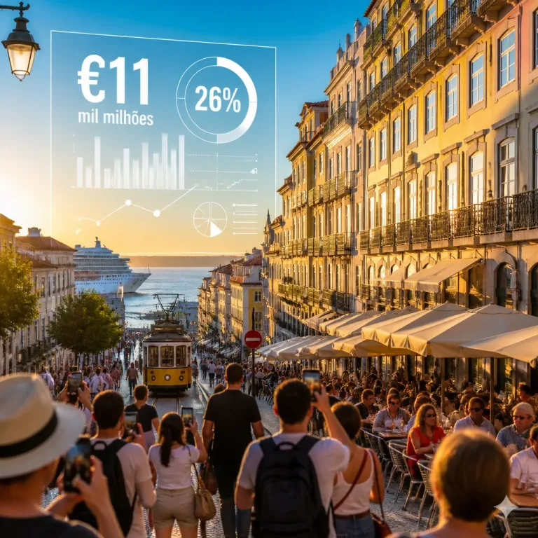 Turismo: Lisboa gerou €11 mil milhões e reforça peso na economia nacional