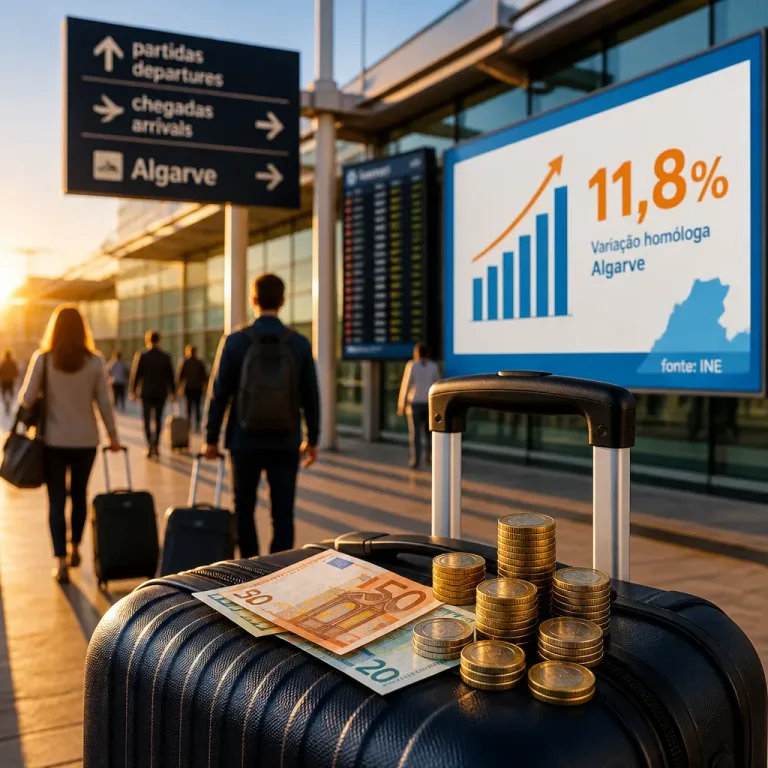 Turismo representou 11,8% do PIB em 2025, mas o seu peso no crescimento está a reduzir-se